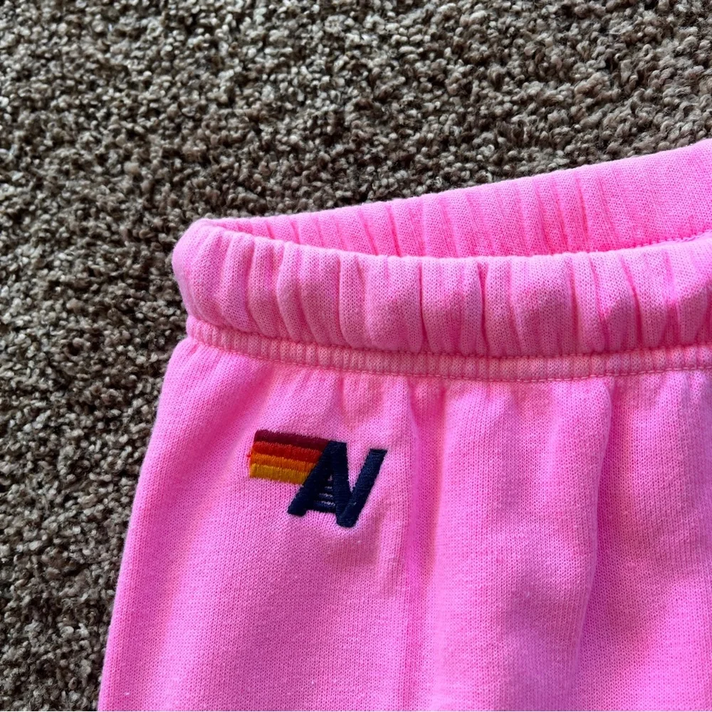 NEW Aviator Nation 5 Stripe Sweatpants - Picture 3 of 4